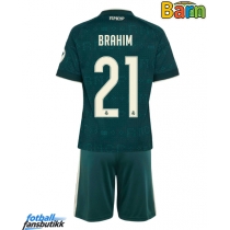 Real Madrid Brahim Diaz #21 Bortedraktsett Barn 2026-27 Kortermet (+ Korte bukser)